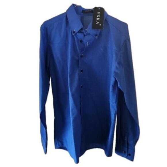 VSKA Button Down Shirt New With Tags - Picture 1 of 5